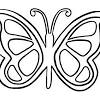 These coloring pages depict the butterflies in various shapes and sizes; 1