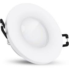 Licht übernimmt im badezimmer vielfältige auf einbauleuchten direkt über der wanne sollten sie verzichten, das licht blendet. Beda Einbaustrahler Flach Ip65 Mit Led Modul 230v Wechselbar Neutralweiss 5w In Weiss Rund