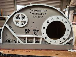 See more ideas about dogs, dog quilts, labradoodle. Aussie Diyer Builds Hobbit Style Dog House For Her Jack Russell Pups
