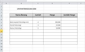 We did not find results for: Cara Membuat Nota Penjualan Dengan Excel Mudah Liputanteknologi