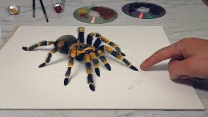 Art can be expressed in various ways. Artist Creates Jarring 3d Paintings That Appear To Pop Off The Page