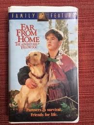 Far From Home The Adventures Of Yellow Dog Vhs Dogs Adventure Vhs