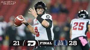 Redblacks Come Up Short Against Argos Ottawa