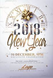 New Year Flyers Psd Templates By Creativeflyers Poster Template Design Flyer Template Flyer