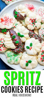 Digital cookies used for user tracking have value. Classic Spritz Cookies Recipe Real Housemoms