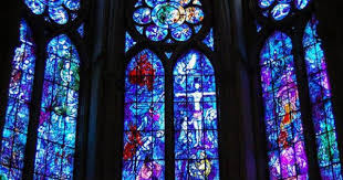 Vitraux Chagall De La Cathedrale Notre Dame De Reims C Dottorperni Marc Chagall Stained Glass Angel Painting On Glass Windows