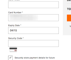 Also, i agree with gorgapor. Format The Expiration Date Fields Exactly The Same As The Physical Credit Card 90 Get It Wrong Articles Baymard Institute