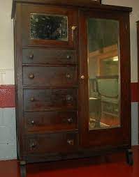 Antiques Collectibles Chifferobe Furniture Antique Chifferobe Antique Wardrobe Vintage Armoire