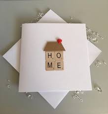 Handmade New Home Card Moving House House Warming Good Luck In Your New Home New House New Home New Home Cards Moving House Card Hand Of Cards