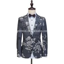 Free shipping on every online order, no minimum. Na50 Mens Floral Groom Wedding Suit New Style Homecoming Custom Made Men Suits Slim Fit Gray Dress Suits 3d Flowers Tuxedos Buy Western Style Tuxedo European Style Tuxedo Men Tuxedo Styles Product On