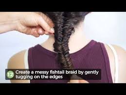 Master the fishtail braid ponytail in just a few steps with our fun tutorial. 4 Ways To Make A Fishtail Braid Wikihow