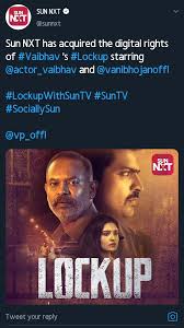 Tamil thriller movie lockup (2020)review by amal. Letsott Global On Twitter Tamil Film Lockup Starring Actor Vaibhav Vp Offl Vanibhojanoffl Opts For A Direct Ott Release Skipping Theatres Streaming Rights Bagged By Zee5 Due For Release In July 2020 Https T Co 7u9ghauamh