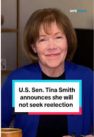 U.S. Sen. Tina Smith announced Thursday she will retire after next year,  opting against a 2026 bid for another six-year term and putting a  Democratic-held seat in play in an increasingly competitive ...