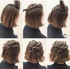 10 Belles Coiffures Faciles Sur Cheveux Courts Cheveux Courts Coiffures Simples Belle Coiffure