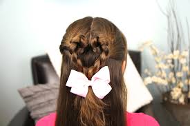 Braid your hair with a weave to add fullness and length to the style. Twist Braided Heart Valentine S Day Hairstyles Cute Girls Hairstyles