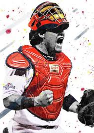 Yadier molina told puerto rican newspaper el nuevo día that the current offer he has from the cardinals is for one year. Yadier Molina By Smh Yrdbk Baseball Wallpaper St Louis Cardinals Baseball Chicago White Sox Baseball