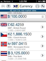 Xe Currency Exchange Best Travel Apps Solobagging