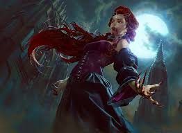 Artstation Vampire Of The Dire Moon Anna Podedworna Vampire Art Female Vampire Vampire Girls