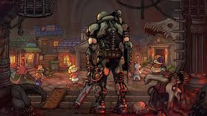 The Takeover Has Begun But For Who By Neytiirix Doomguy And Isabelle Animal Crossing Doom Slayer Meme