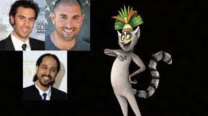 A graduate of christ's college, cambridge, baron cohen is most widely known for creating and portraying four fictional characters: Animated Voice Comparison King Julien Madagascar Youtube