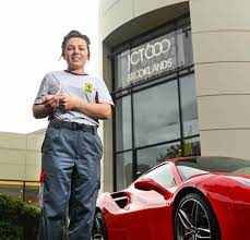 Who will say no to this invitation? Georgina Slack Ferrari Service Technician Wins Inspiring Automotive Women Trailblazer Award Co