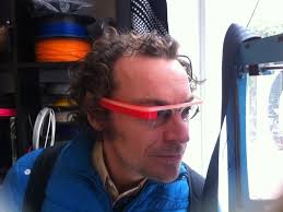 Google Glass 3d Model Finetuned For Ultimaker Print By Joris Van Turbergen And Uploaded To Thingiverse Glasses Print 3d Printing Prints