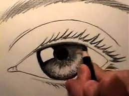 تعليم رسم العين سهل بالقلم الرصاص my drawings drawings eye drawing