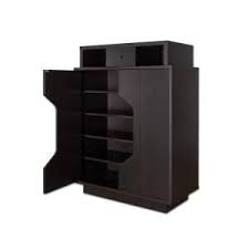 Furniture Of America Reylan Espresso Shoe Cabinet Ynj 323 5 The Home Depot Shoe Storage Cabinet Wood Shoe Storage Furniture Of America