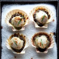 Coquilles St Jacques Gratineed Scallops Scallop Recipes Food Classic Food