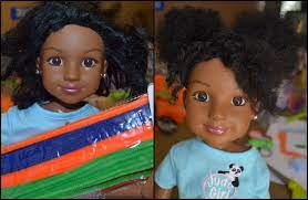 Beads Braids And Beyond Natural Hair For Dolls Tutorial Natural Hair Styles African American Dolls Doll Hair