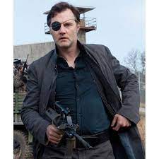 David Morrissey The Walking Dead The Governor Trench Coat David Morrissey Leather Jacket Men The Walking Dead
