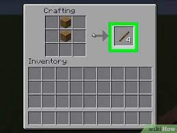 Id 65 , decoration, crafting table. 3 Ways To Make A Ladder In Minecraft Wikihow