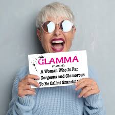 Glamma Gift, Gift for Grandma, Glamma Grandma, Funny Grandmother Wooden  Sign, Grandma Gifts, Glamma Decor, New Grandma