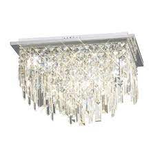 It is the epitome of a. Maddison 6 Lamp Square Flush Crystal Ceiling Fitting The Lighting Superstore