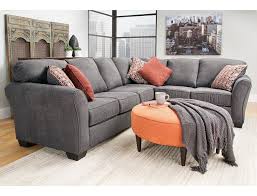 Slumberland Bergen Collection Steel 2pc Sectional Living Room Furniture Living Room