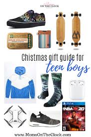 Whether you're shopping for a son or grandson, you'll find something here that he'll love. Best Christmas Gifts For Teen Boys 2019 Moms On The Clock