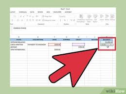 How To Create A Simple Checkbook Register With Microsoft Excel