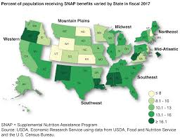 Usda Ers Participation In Snap Varies Across States But Is