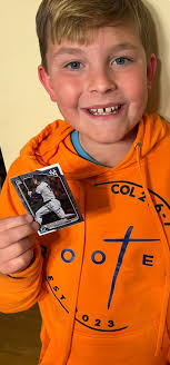 Grandson Jasper got Spencer Jones from the Yankees AA affiliates autograph  at the Altoona curve game today. He is pumped. ￼