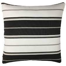 Maybe you would like to learn more about one of these? Black And White Striped Outdoor Throw Pillow Overstock 30956564