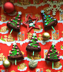 Brownies Sapin De Noel A Faire Avec Les Enfants Les Gourmandises De Choucha Gouter De Noel Biscuit De Noel Chocolat Noel