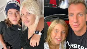 Mientras Maxi López está en Argentina, Elle López recibió a su abuela en  Inglaterra