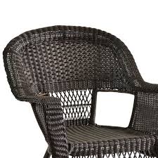 Fdw wicker patio furniture sets 3 piece outdoor bistro set rocking chair patio set rattan chair conversation sets for backyard porch. Wicker Patio Chairs Set Of 4 Overstock 6549771