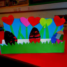 Experiment using pencils, pens or watercolors depending on time and. Easter Cards Nice And Simple For Ks1 Easter Cards Cards Easter