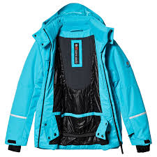 Poivre Blanc Multi Pocket Ski Jacket Aqua Blue Babyshop Com