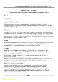 Informed Consent form Template | emmawatsonportugal.com
