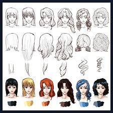 Hair Styles Straight To Curly By Foreverfornever740 On Deviantart How To Draw Hair Cool Pencil Drawings Manga Hair