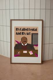 Hentai is Art Stanley Hudson the Office Poster 