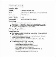 Concierge Job Description Resume Inspirational Administrative Assistant J Assistant Jobs Administrative Assistant Job Description Administrative Assistant Jobs
