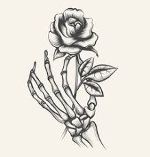 Free shipping and free returns on eligible items. Rose Skeleton Vector Images Over 2 400